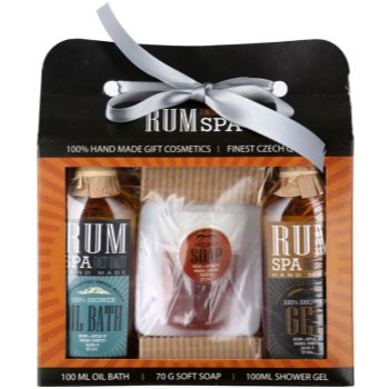 Bohemia Gifts & Cosmetics Rum Spa set cadou (pentru baie) pentru bărbați