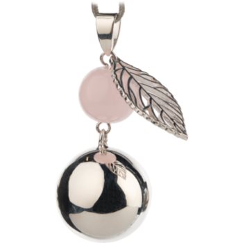 Bola FANTASY Silver Pearl Leaf clopoțel de maternitate