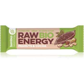 Bombus Raw Energy BIO bară de fructe calitate BIO