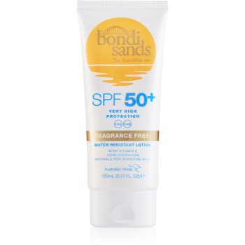 Bondi Sands SPF 50+ Fragrance Free crema de corp pentru protectie solara SPF 50+ 50+ imagine noua