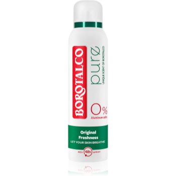 Borotalco Pure Original Freshness Deodorant Spray fara continut de aluminiu image