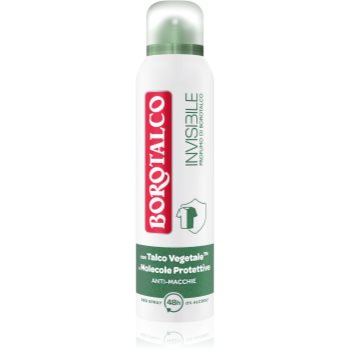Borotalco Invisible Original deodorant spray impotriva petelor albe si galbene