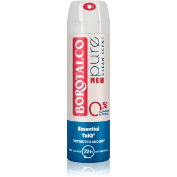 Borotalco MEN Pure Deodorant Spray fara continut de aluminiu pentru barbati