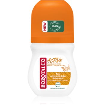 Borotalco Active Mandarin & Neroli deodorant roll-on revigorant