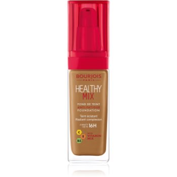 Bourjois Healthy Mix makeup radiant cu hidratare 16 de ore accesorii