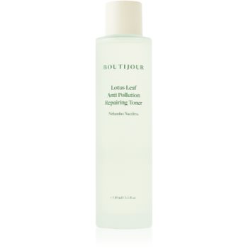 BOUTIJOUR Lotus Leaf Anti-Pollution Repairing Toner tonic esențial calmant pentru piele sensibilă