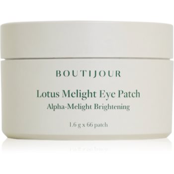 BOUTIJOUR Lotus Melight Eye Patch masca hidrogel pentru ochi impotriva ridurilor si cearcanelor