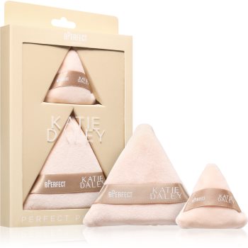 BPerfect Katie Daley Perfect Powder Puff Duo puf pentru pudra