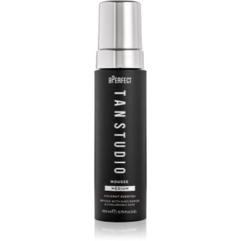 BPerfect Tan Studio Mousse Express мус для автозасмаги з ароматом Coconut 200 мл