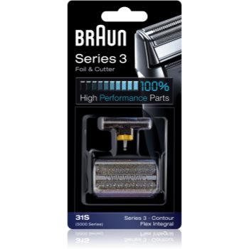 Braun Series 3 31S CombiPack Foil & Cutter benzi si lame de tăiere