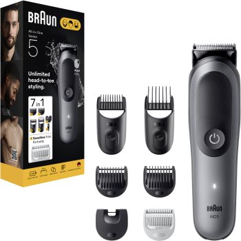 Braun All-In-One Series 5 AIO5520 set pentru îngrijirea părului și a corpului 7 in 1