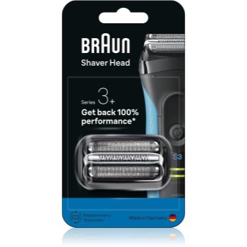 Braun Series 3+ 32B capete de schimb pentru barbierit cu apartul electric