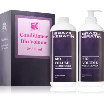 Brazil Keratin Bio Volume conditioner pentru volum (pentru par fin) Brazil Keratin