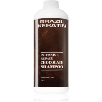 Brazil Keratin Chocolate Intensive Repair Shampoo șampon pentru par deteriorat accesorii imagine noua