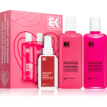 Brazil Keratin Cystine Set set (pentru parul deteriorat si fragil)