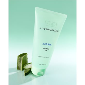 BRINGGREEN Aloe 97% Soothing Gel gel de curățare blând pentru netezirea pielii - imagine 2