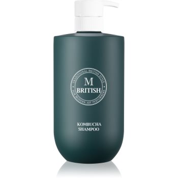 British m kombucha șampon intens cu efect de regenerare pentru par si scalp deteriorat