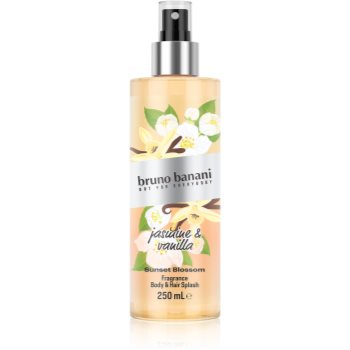 Bruno Banani Sunset Blossom Jasmine & Vanilla spray parfumat pentru corp și păr Bruno Banani