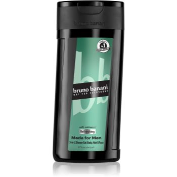 Bruno Banani Made for Men gel de dus revigorant 3 in 1