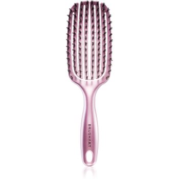 BrushArt Hair Vent blowdry hairbrush with boar bristles perie de par pentru o uscare rapida