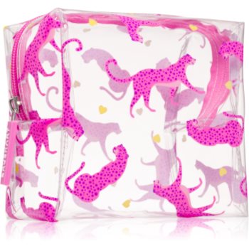 BrushArt Accessories Transparent cosmetic bag geantă de cosmetice transparentă