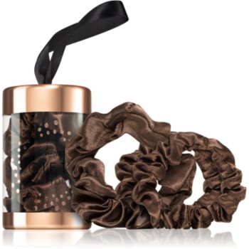BrushArt Gift for You Slim & Midi satin scrunchie set Elastice pentru par