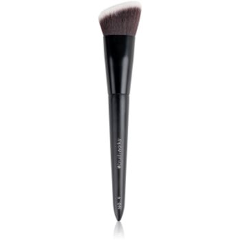 Brushworks Angled Flat Top Foundation Buffing Brush pensula plata pentru machiaj