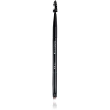 Brushworks Double Ended Brow Brush And Spoolie perie de sprâncene cu două capete
