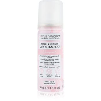 Brushworks Refresh & Revitalise sampon uscat cu parfum floral delicat
