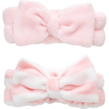 Brushworks makeup headbands bentiță cosmetică (cu fundă)