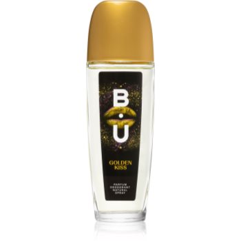 B.U. Golden Kiss Deo cu atomizor new design pentru femei