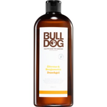 Bulldog lemon & bergamot gel de duș pentru bărbați
