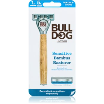 Bulldog Sensitive Bamboo aparat de ras + rezervă