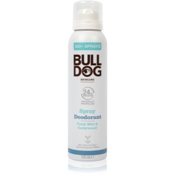 Bulldog Fresh Mint&Cedarwood Spray Deodorant Deodorant Spray fara continut de aluminiu