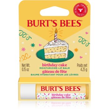 Burt’s Bees Birthday Cake balsam de buze cu ceara de albine