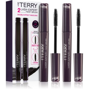 By terry lash - expert twist brush mascara duo set cadou (pentru femei)