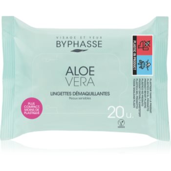 BYPHASSE Aloe Vera servetele demachiante