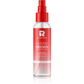 ByRokko Shine Brown Watermelon agent pentru accelerarea și prelungirea bronzării Spray