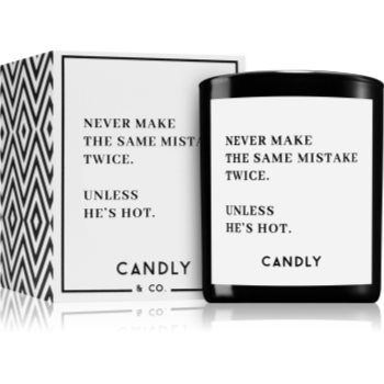 Candly & Co. Never make the same mistake twice lumânare parfumată