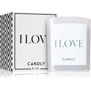 Candly & Co. I Love lumânare parfumată