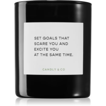 Candly & Co. No. 4 Set Goals That Scare You lumânare parfumată
