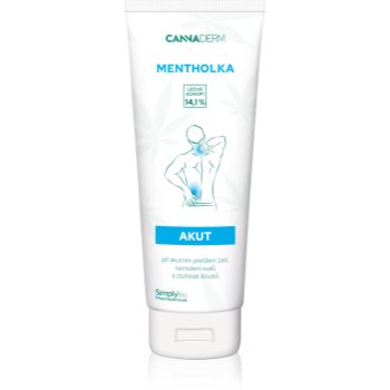 Cannaderm Mentholka AKUT gel pentru masaj cu efect rece
