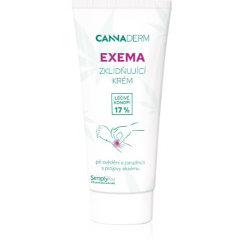 Cannaderm Exema Calming cream crema calmanta cu ulei de canepa - Sellmag.ro
