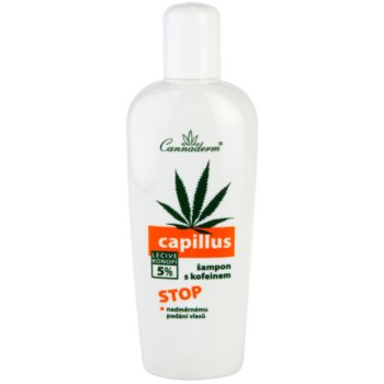 Cannaderm Capillus Caffeine shampoo Șampon împotriva căderii părului cu ulei de canepa