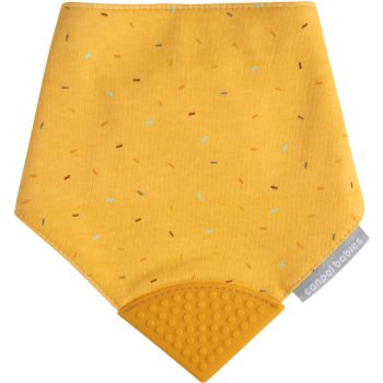 Canpol babies Cloth Bib with Teether bavețică pentru dentiție