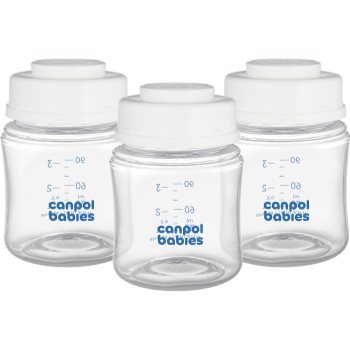 Canpol babies Bottle Set biberon pentru păstrarea laptelui matern