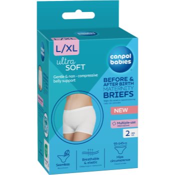 Canpol babies Maternity Briefs chiloți pentru sarcină și post-partum 2 in 1