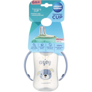 Canpol babies Cute Animals Training Cup cană pentru antrenament - 1 | YEO