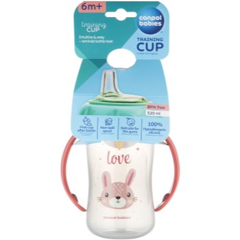 Canpol babies Cute Animals Training Cup cană pentru antrenament - 1 | YEO