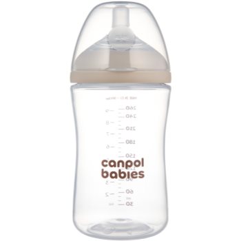 Canpol babies Natural Shape biberon anticolici